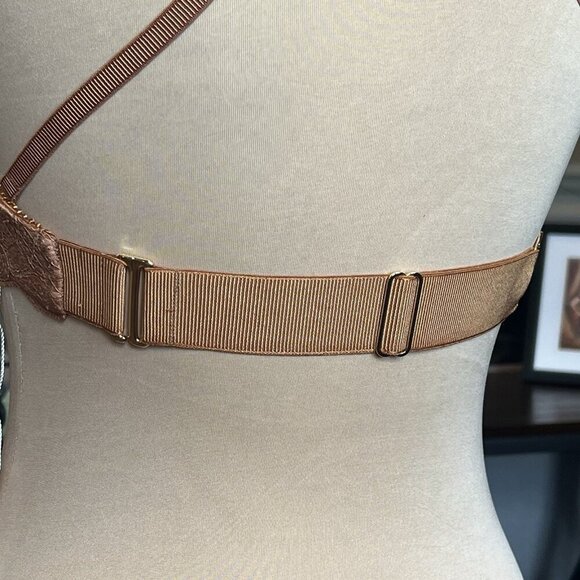 NWT $88 HAH Free People 2-Timer Bra 30-38C fits 30C 32C 34C 36C 38C Brown Sugar - Picture 9 of 16